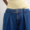 Tsbelle Mid Rise Barrel Fit-Jeans