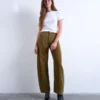 Tsbriana jeans med superlav talje og vid benvidde