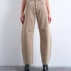 Tsbrianna High Rise Barrel Fit-Jeans