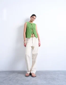 Tscaroline strikket vest