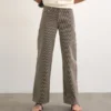 Tscinch-jeans med bred benvidde