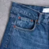 Tscinch jeans med lav talje og bred benvidde