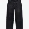 Tscinch jeans med lav talje og bred benvidde