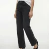 Tscinch jeans med lav talje og bred benvidde