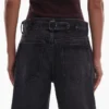 Tscinch jeans med lav talje og bred benvidde