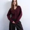 Tscompact strikket cardigan