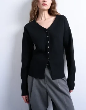 Tscompact strikket cardigan