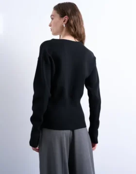 Tscompact strikket cardigan