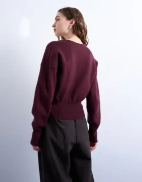 Tscompact strikket cardigan