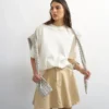 Tshanna mini-nederdel med høj talje