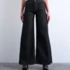 Tshorizon jeans med mellemhøj talje og bred benvidde