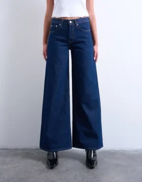 Tshorizon jeans med mellemhøj talje og bred benvidde