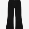 Tsjamie jeans med høj talje og udvidet ben