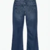Tsjamie jeans med høj talje og udvidet ben