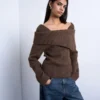 Tsjulie strikbluse