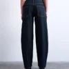 Tslowrie jeans med lav talje og løs pasform