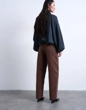 Tslowrie jeans med lav talje og løs pasform
