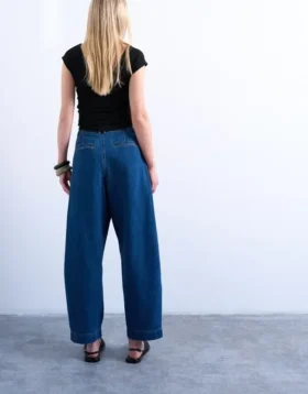 Tsmari jeans med høj talje og brede ben