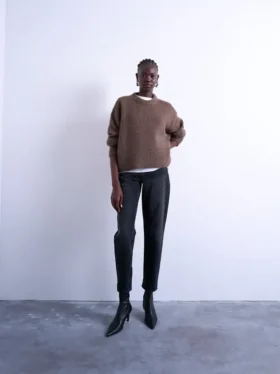 Tsmolly jeans med høj talje i mom-fit