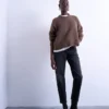Tsmolly jeans med høj talje i mom-fit