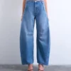 Tsnanna Barrel Fit-Jeans