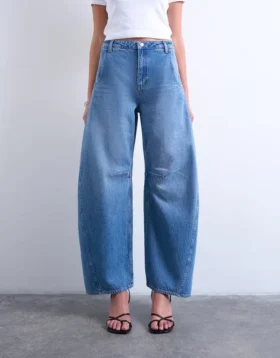 Tsnanna Barrel Fit-Jeans