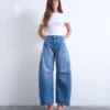 Tsnanna Barrel Fit-Jeans