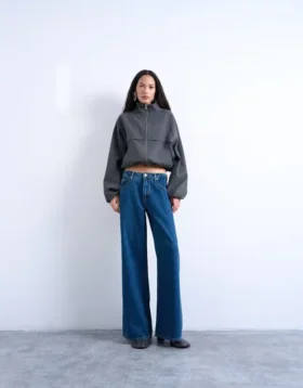 Tssofie jeans med lav talje og almindelig pasform