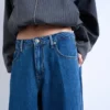 Tssofie jeans med lav talje og almindelig pasform