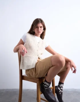 Tsstella strikket vest