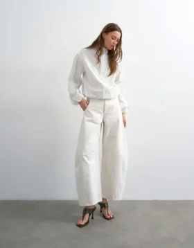 Tstilda jeans med mellemhøj talje og barrel-fit