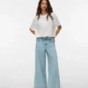 Vmaisa-jeans med mellemhøj talje og bred benvidde