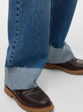 Vmallison jeans med mellemhøj talje og lige pasform