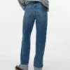 Vmallison jeans med mellemhøj talje og lige pasform