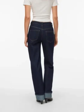 Vmallison jeans med mellemhøj talje og lige pasform