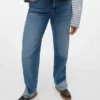 Vmallison jeans med mellemhøj talje og lige pasform