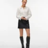 Vmalva kort shorts med høj talje