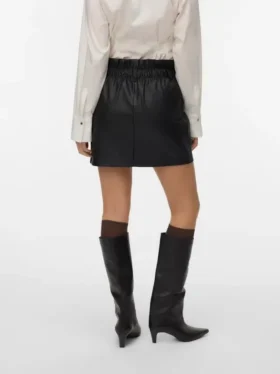 Vmalva kort shorts med høj talje