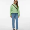 Vmamara jeans med mellemhøj talje og lige pasform