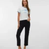 Vmamara jeans med mellemhøj talje og lige pasform