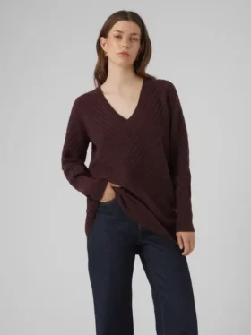 Vmanjastinna strikket pullover