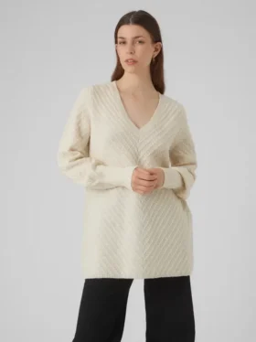 Vmanjastinna strikket pullover