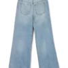 Vmannet jeans med mellemhøj talje og bred benvidde