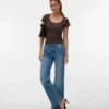 Vmasta jeans med lav talje og bootcut-pasform