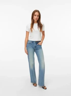 Vmasta jeans med lav talje og bootcut-pasform