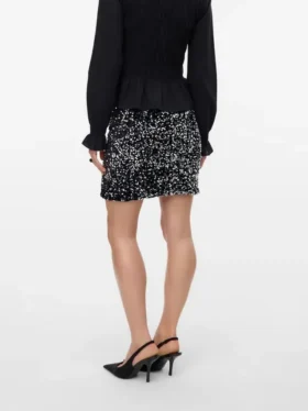 Vmbella kort shorts med høj talje