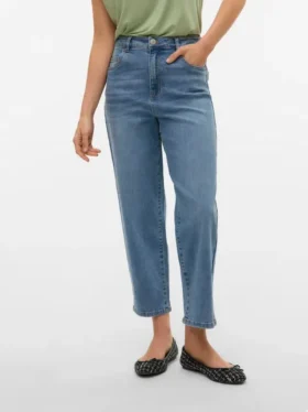 Vmbetty High Rise Mom Fit-Jeans