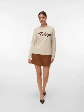 Vmboom strikket pullover