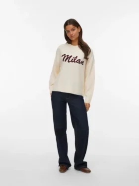Vmboom strikket pullover