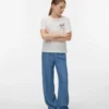 Vmbree jeans med høj talje og vid benvidde